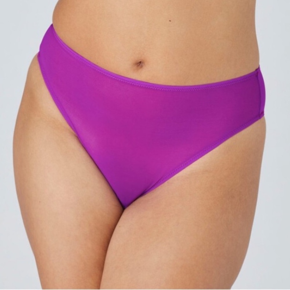 New CUUP The Highwaist Mesh Mirage Panty size 1 XS high brief bottom